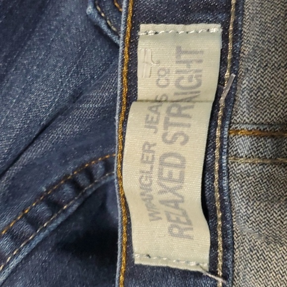 Wrangler jeans men's size 42 x 32 blue see notes - Picture 3 of 16